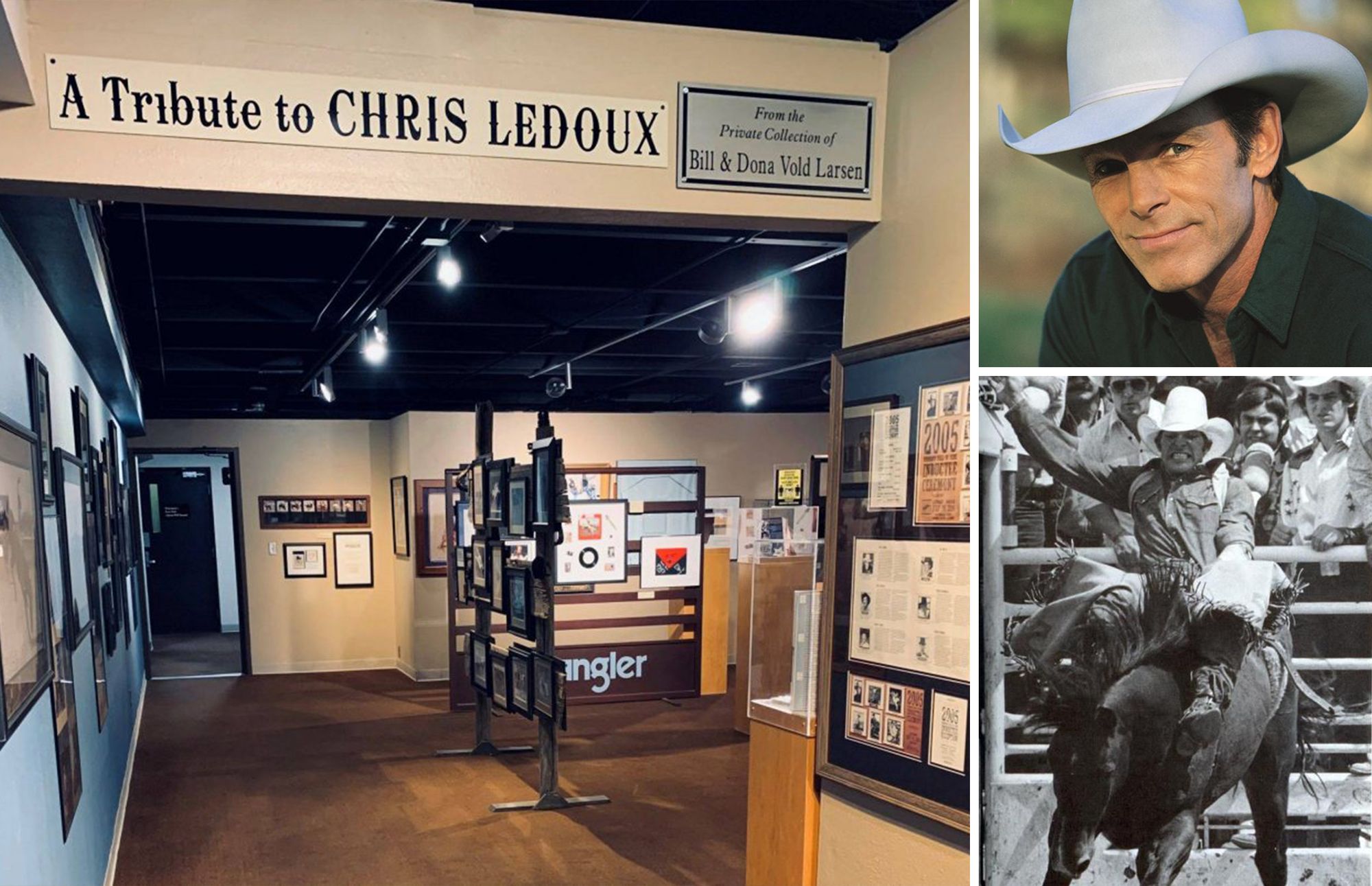 "A Tribute To Chris LeDoux" On Display At The ProRodeo Hall Of Fame