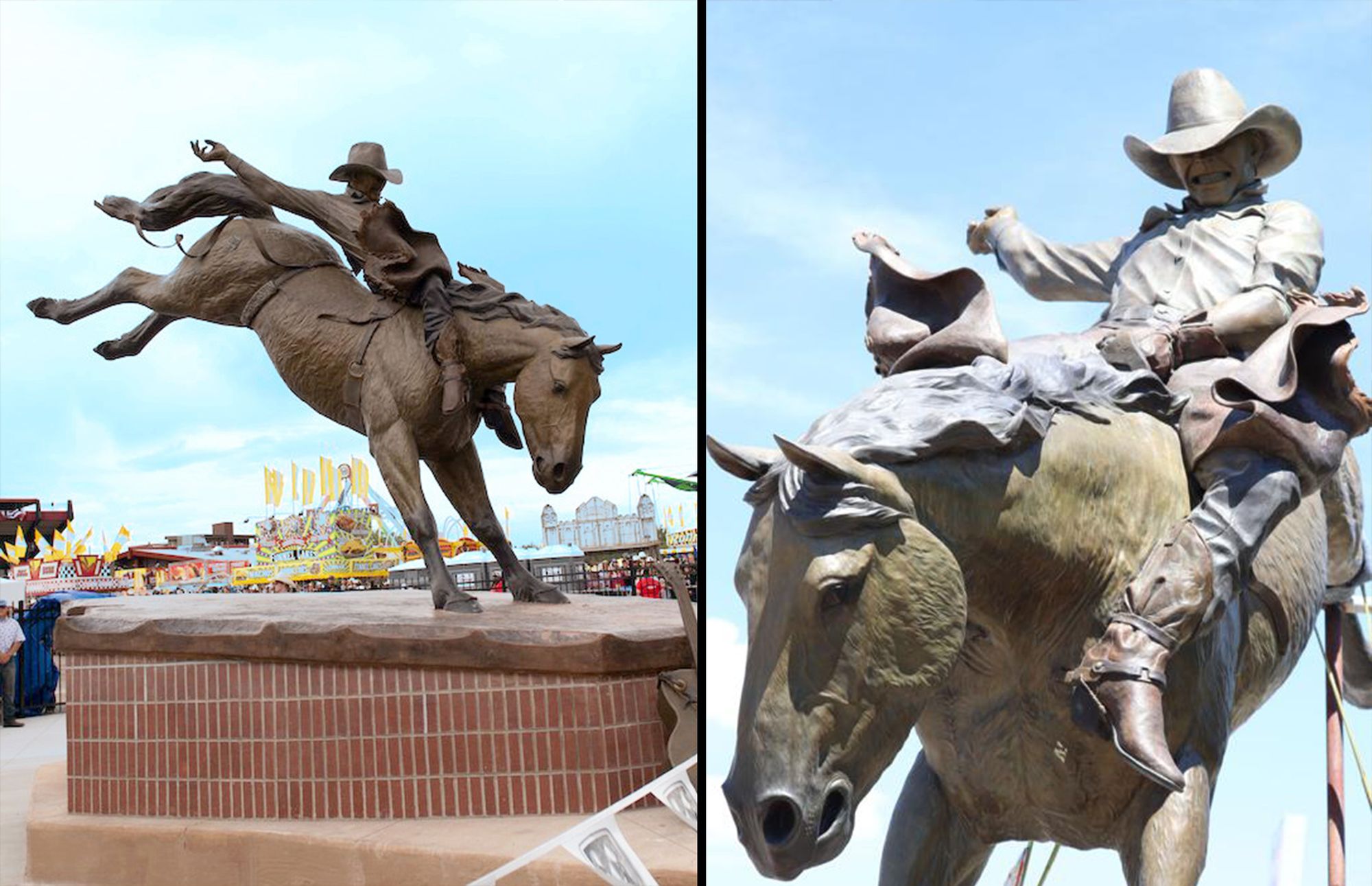 Chris LeDoux Celebrated At CFD With Bronze Statue