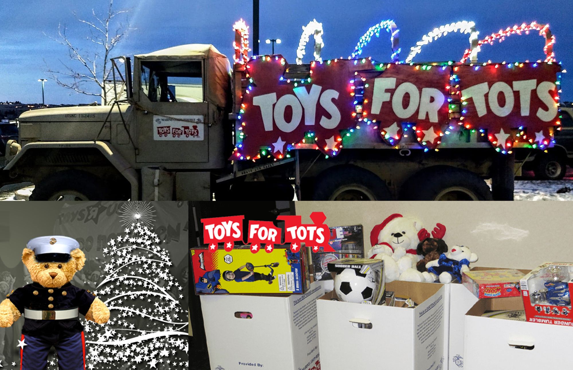Help Make Christmas Merrier By Donating To The Toys For Tots Program