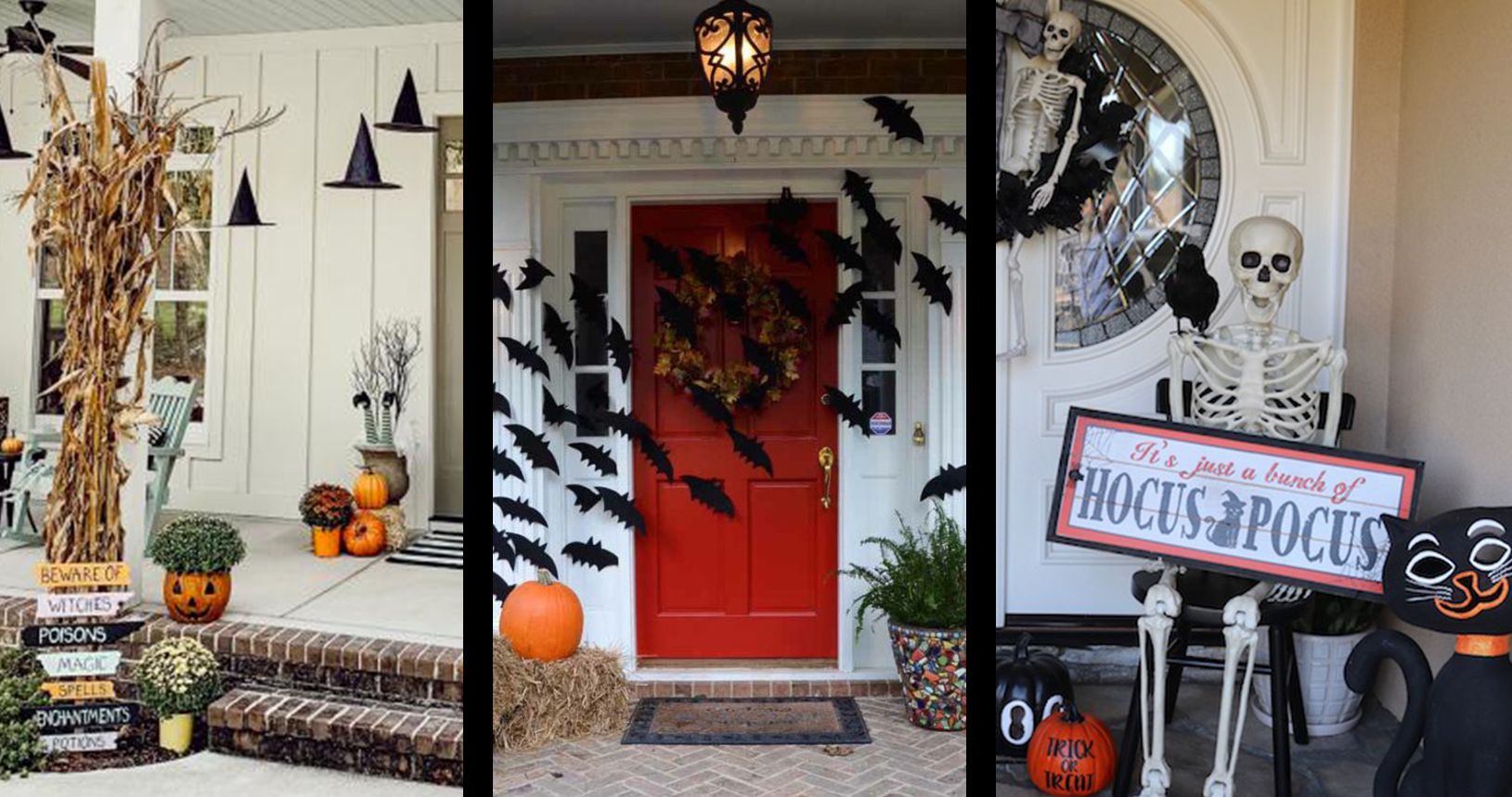 7 Spooktacular Ways To Decorate Your Porch For Halloween
