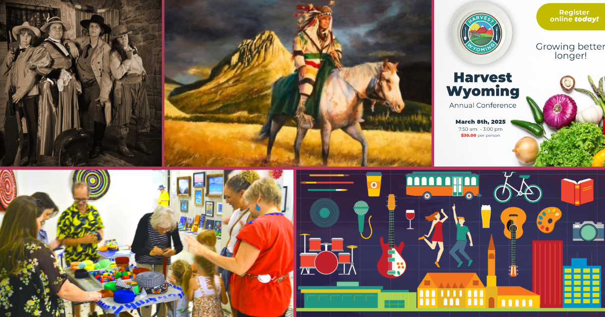 Art Walk, Rodeo Fundraisers, Live Comedy & More this weekend in Cheyenne!