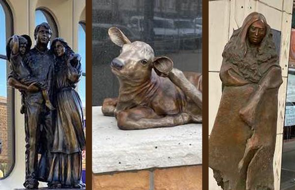 The Capitol Avenue Bronze Project Installs Three More Beautiful Statues