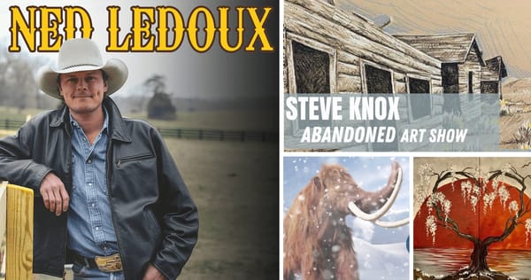 Ned Ledoux, Cheyenne Art Walk, Family Day and So Much More Happening this Weekend!